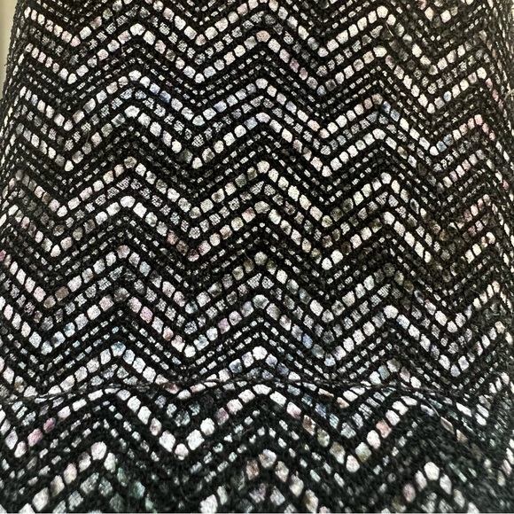 ALEGRIA Shoes Women 5 Black Silver Chevron Leather Slip On Comfort Loafers Nurse - Picture 10 of 11